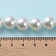 Backen gemalt pearlized Glasperlen runden Perle Stränge HY-Q003-12mm-01-5