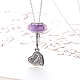 925 Sterling Silver Pendant Necklaces NJEW-BB18238-4