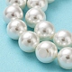 Cuentas perlas de concha de perla X-BSHE-L026-03-8mm-6