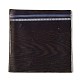 PVCジップロックバッグ  長方形の包装袋  トップセルフシールパウチ  ブラック  10.9x10.9cm  片側の厚さ：7.8ミル（0.2mm） OPP-G003-01I-02-1