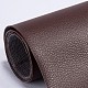 Tissu autocollant en cuir pvc rectangle DIY-WH0240-77H-1