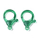 Transparent Acrylic Lobster CLaw Clasps X-TACR-T023-01C-2