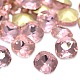 Faceted Square Glass Pointed Back Rhinestone Cabochons RGLA-A003-10x10mm-S26-1