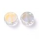 Glass Rhinestone Beads RGLA-H108-08-001AB-1
