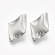 Accessoires de puces d'oreilles en 304 acier inoxydable STAS-S079-56B-2