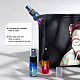 Benecreat 10 Packung 5 ml Farbverlaufsglas-Sprühflasche mit Staubkappe Mini-Feinnebelzerstäuber mit 10 Stück Tropfer und 4 Stück Trichter für kosmetisches Make-up für Parfümspender DIY-BC0010-94-5