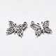 Tibetan Style Alloy Butterfly Pendants X-TIBEP-20033-AS-FF-2