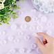GORGECRAFT 48PCS 3 Sizes Clear Plastic Wine Bottle Stoppers 49/64