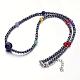 Gemstone Beaded Bracelets/Necklaces NJEW-JN01705-2