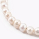 Colliers de chaîne à maillons en laiton et ensembles de colliers de perles de perles naturelles NJEW-JN03332-6