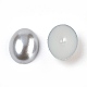 Cabujones de perlas de imitación de plástico ABS SACR-R755-8x6mm-Z41-1