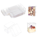 Nbeads 30 шт. прозрачная пластиковая коробка из ПВХ CON-WH0086-045-1