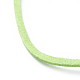 Смешанный цвет искусственного замша материалы ожерелье шнура X-NCOR-R025-M-3