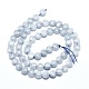 Chapelets de perles en aigue-marine naturelle G-G792-02-2