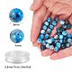 Perles rondes en apatite naturelle de grade ab pour kit de fabrication de bracelet à bricoler soi-même DIY-SZ0006-82A-4