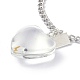 Löwenzahn-Samen-Wunsch-Halskette für Teenager-Mädchen-Frauen-Geschenk NJEW-Z014-02P-3