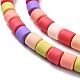 Polymer Clay Bead Strands CLAY-T001-C29-3