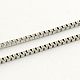 Colliers avec chaîne en 304 acier inoxydable NJEW-R223-02-2