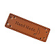 PU Leather Labels DIY-WH0161-20A-1