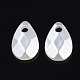 ABS Plastic Imitation Pearl Charms X-OACR-S028-128A-01-2