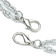 Cadenas de correa de bota de cadena de cable de aluminio FIND-JF00116-4
