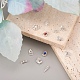 Cheriswelry 60 шт. 12 цвета кабошоны из цинкового сплава MRMJ-CW0001-02-5