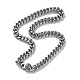 304 Stainless Steel Cuban Link Chain Necklaces NJEW-P288-27P-1