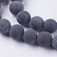 Natural Weathered Agate Beads Strands G-G589-10mm-07-3