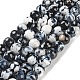 Naturelles feu crépitent agate perles brins&nbsp;G-M437-A01-01K-2