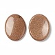Synthetic Goldstone Worry Stone for Anxiety Therapy G-B036-01H-2