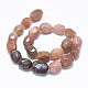 Chapelets de perles de sunstone naturelle naturelles G-F632-45-1