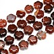 Natural Agate Flower Bead Strands G-L173-12mm-04A-1