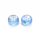 Perles acryliques transparentes de couleurs mélangées TACR-Q102-003A-2