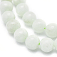 Natural Myanmar Jade/Burmese Jade Beads Strands G-D0001-09-6mm-3
