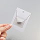Sacchetto adesivo della catena della collana di plastica per i biglietti da visita della collana AJEW-P088-01B-3