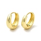 Толстые серьги-кольца из латуни с реечным покрытием для женщин EJEW-E270-19G-1