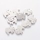 304 Stainless Steel Charms STAS-Q201-T145-1