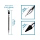 Bolígrafos de pedrería de acrílico para uñas MRMJ-TA0001-08A-8