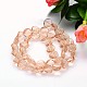 Faceted Flat Round Imitation Austrian Crystal Bead Strands G-M193-10mm-18A-2