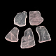 Pépites naturelle quartz rose gros pendentifs G-R275-173-1
