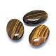 Piedras naturales de la palma del masaje curativo del ojo de tigre G-P415-63-1