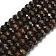 Natur Bronzit Perlen Stränge&nbsp;G-Z111-A25-3