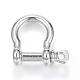 Alloy D-Ring Anchor Shackle Clasps PALLOY-P128-04P-1