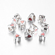 Valentine Gifts Ideas for Her Alloy European Beads LFD8290Y-2-NF-1
