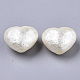 Perles acryliques en imitation perle ABS X-OACR-S028-131-1