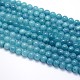 Chapelets de perles de quartz naturel X-G-O047-07-6mm-2