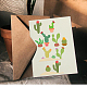 GLOBLELAND Cactus Potted Metal Cutting Dies Desert Theme Die Cuts Stencil Template Moulds for Scrapbook Embossing Album Paper Card Making DIY-WH0263-0209-5