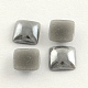 Cabujones de cristal opaco plisado perlado PORC-S802-6mm-41-1