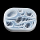 海の動物の飾り DIY シリコン金型  レジン型  UVレジン用  エポキシ樹脂工芸品作り  巻き貝  66x85x13.5mm  内径：10~76x5.5~23mm DIY-P078-03C-3