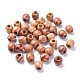 Perles rondes en bois naturel mélangé de 16 mm WOOD-TA0001-10-1